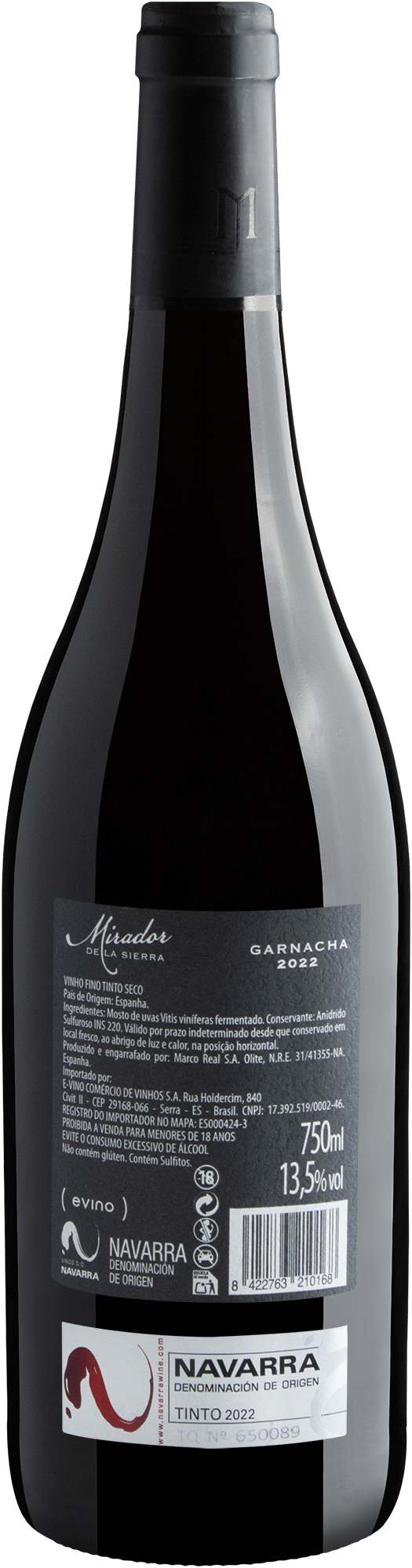 Mirador de La Sierra Garnacha D.O. 2