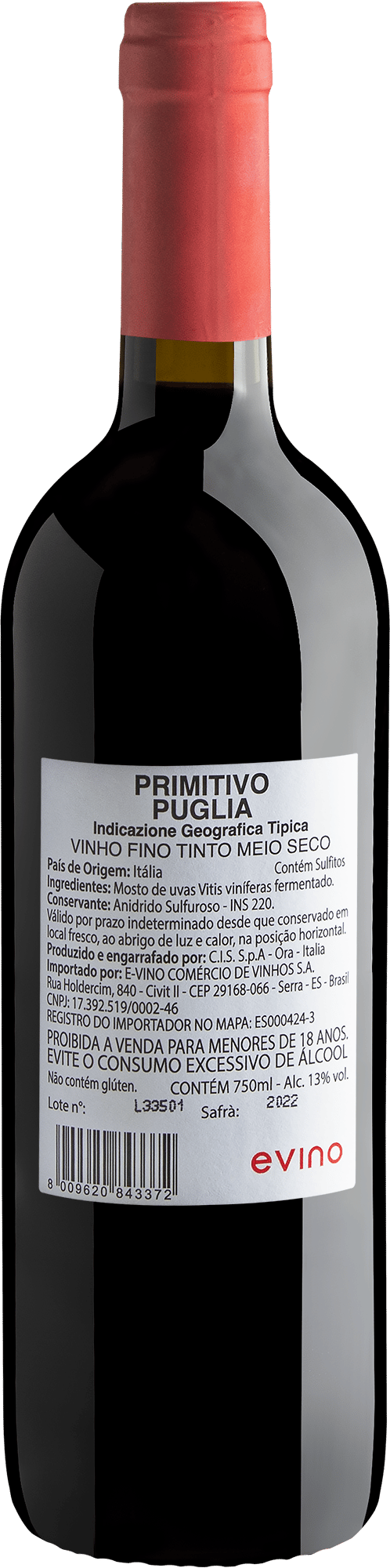 Gabbia d'Oro Primitivo Puglia IGT 2022 2