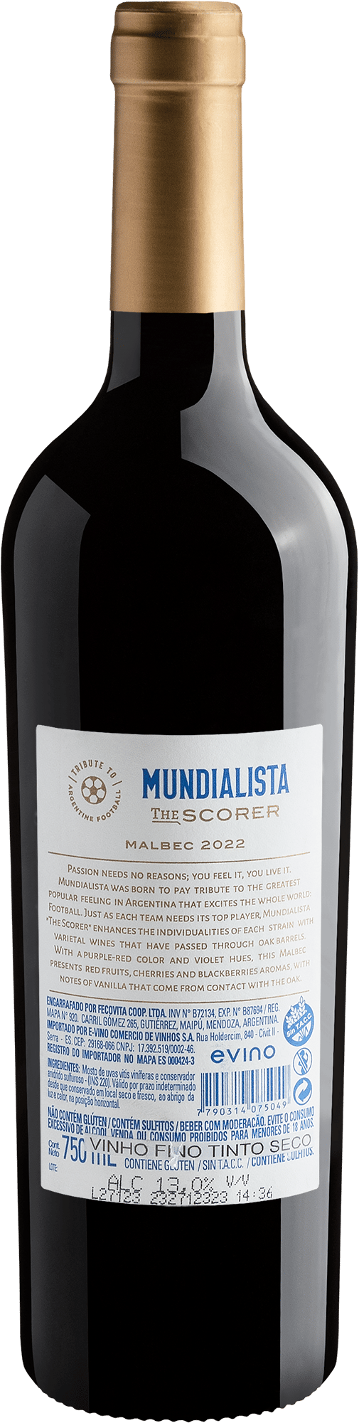 Mundialista The Scorer Malbec 2