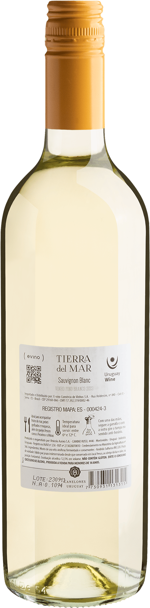 Tierra del Mar Sauvignon Blanc 2