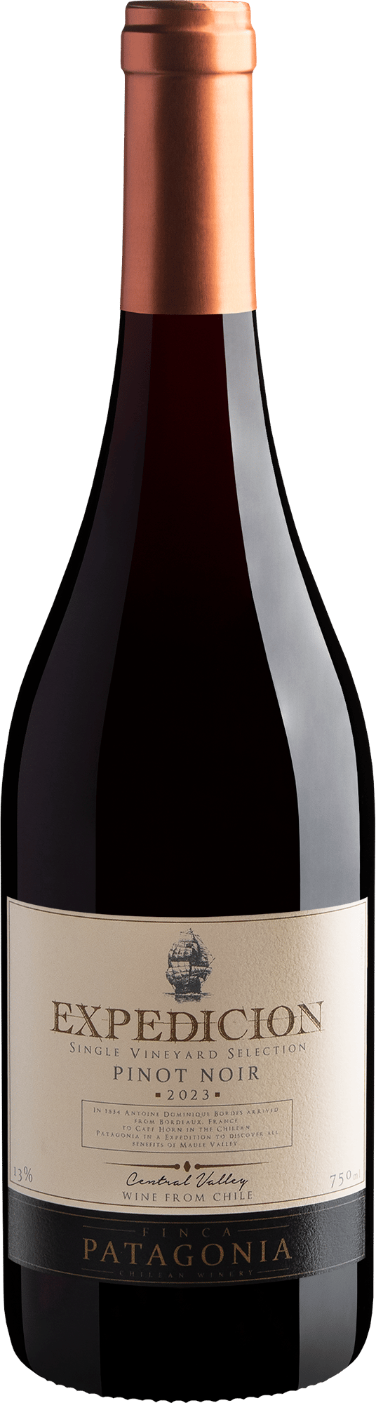 Finca Patagonia Expedicion Single Vineyard Selection Pinot Noir Central Valley D.O.