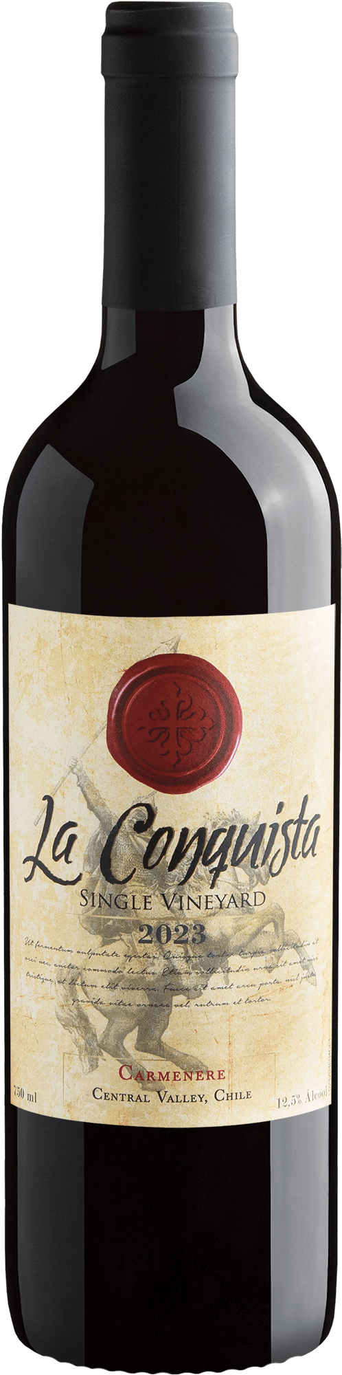 La Conquista Single Vineyard Carménère Valle Central D.O.