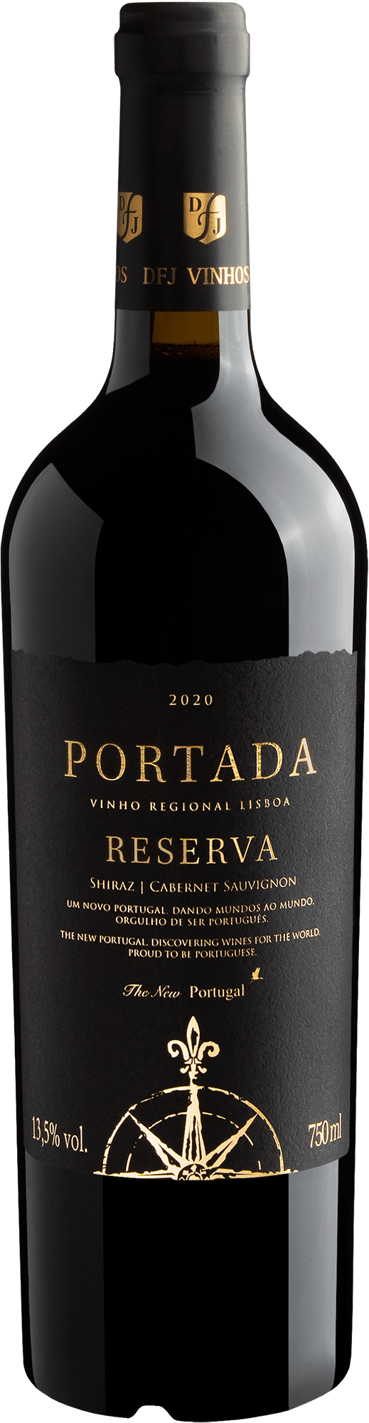 Portada Reserva Black Shiraz | Cabernet Sauvignon Vinho Regional Lisboa 2020