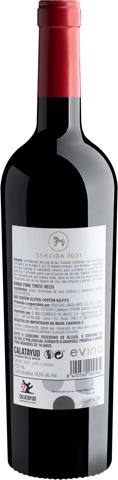 Sekeida Mountain Vineyard Garnacha Ibérica Calatayud D.O. 2021 2