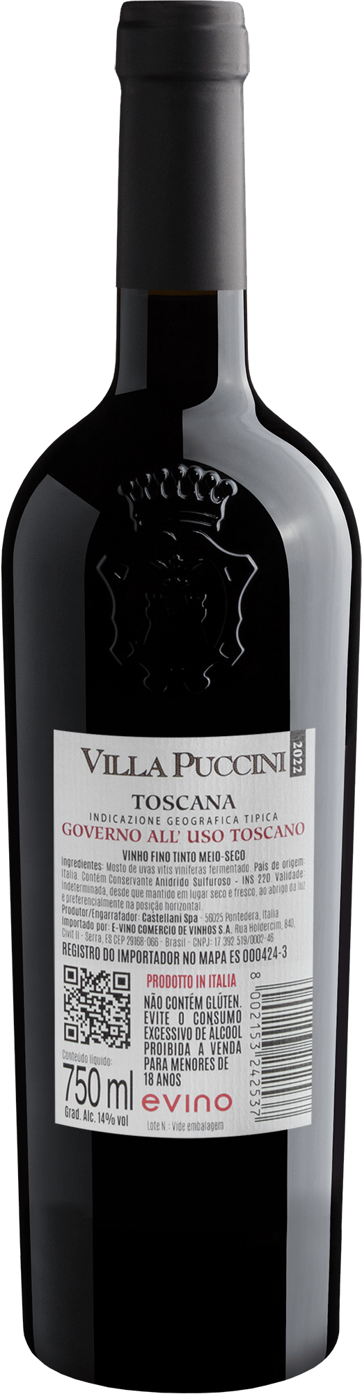Villa Puccini Governo All'Uso Toscano Toscana IGT 2022 2