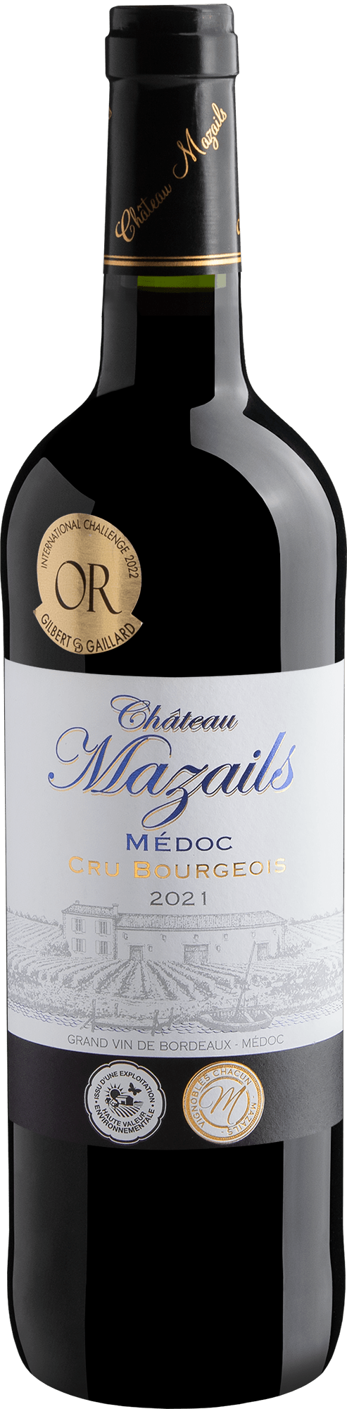 Château Mazails Médoc Cru Bourgeois AOC 2021