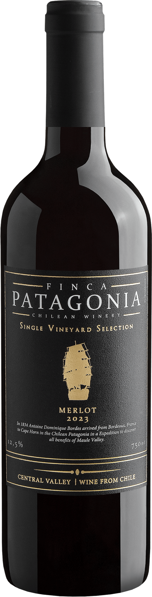 Finca Patagonia Single Vineyard Selection Merlot Central Valley D.O.