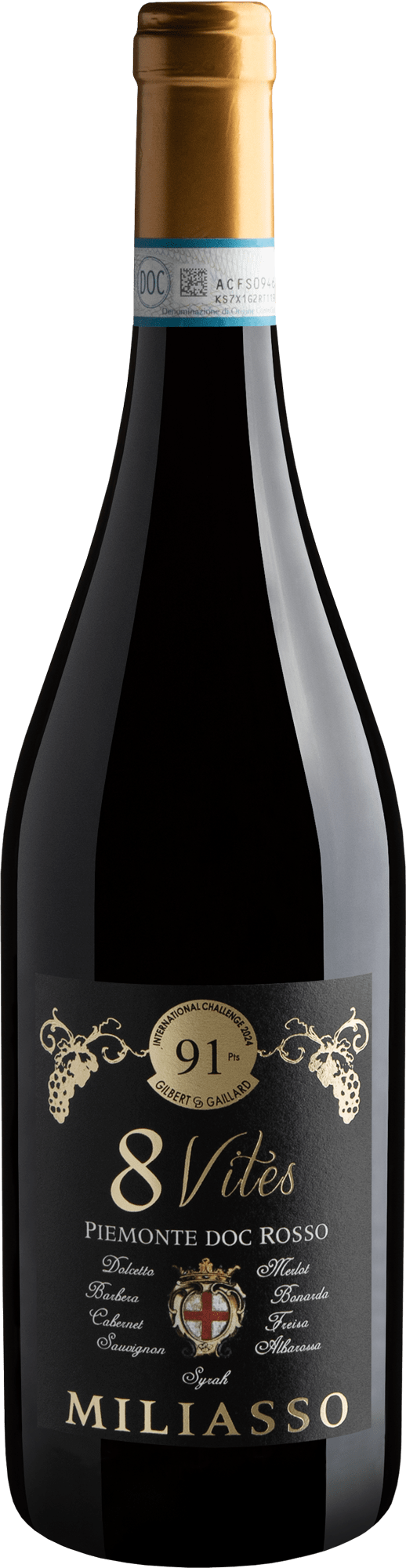 Miliasso 8 Vites Rosso Piemonte DOC