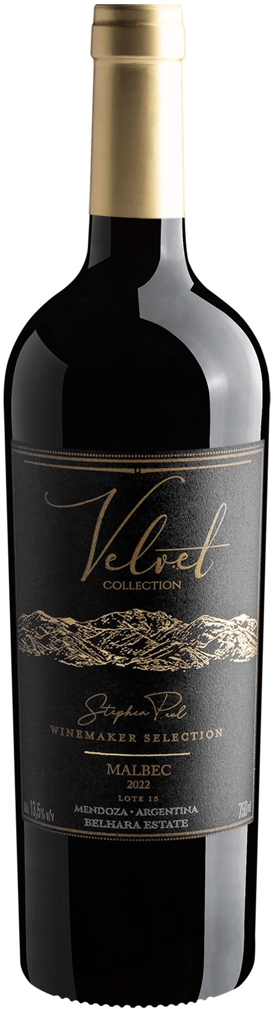 Velvet Collection Stephen Paul Winemaker Selection Malbec Lote 15 2023