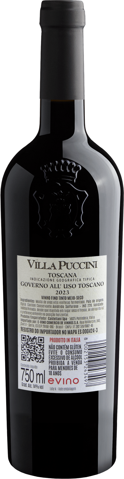 Villa Puccini Governo All'Uso Toscano Toscana IGT 2023 2