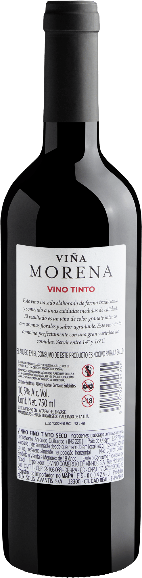 Viña Morena Vino Tinto 2
