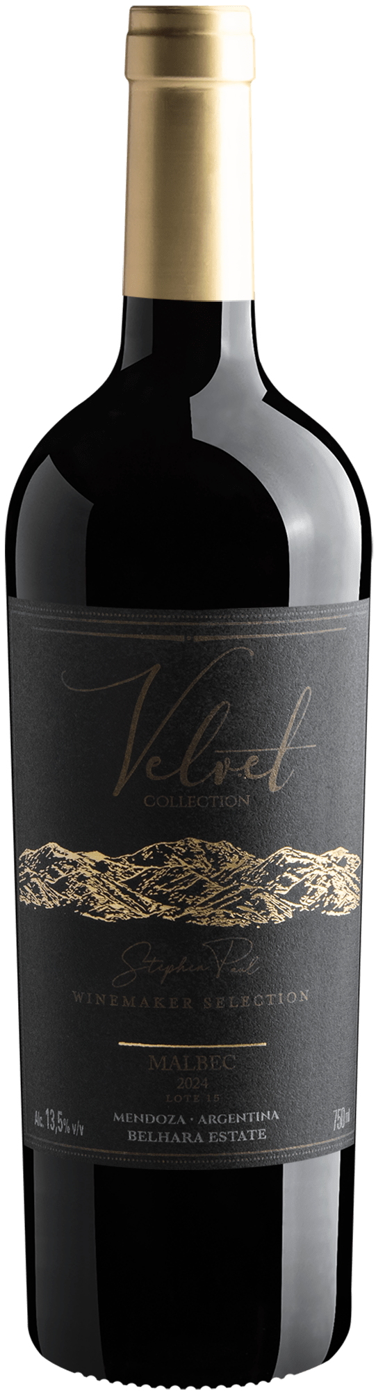 Velvet Collection Stephen Paul Winemaker Selection Malbec Lote 15 2024