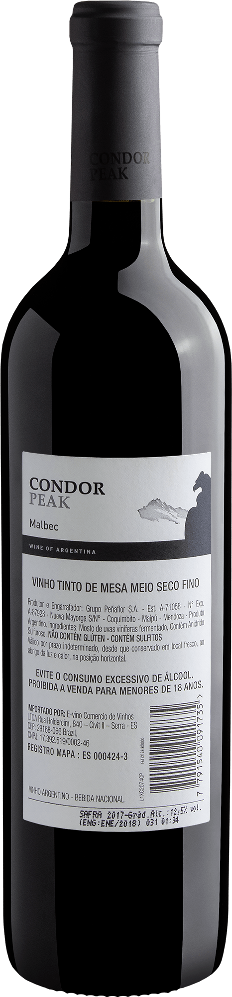 Condor Peak Malbec 2017 2