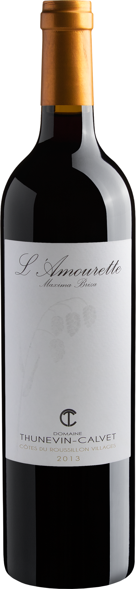 L'Amourette Maxima Briza Domaine Thunevin-Calvet Côtes du Roussillon Villages AOC 2013