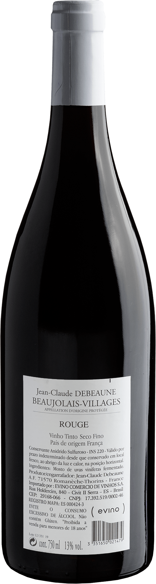 JC Debeaune Beaujolais Villages AOC 2013 2