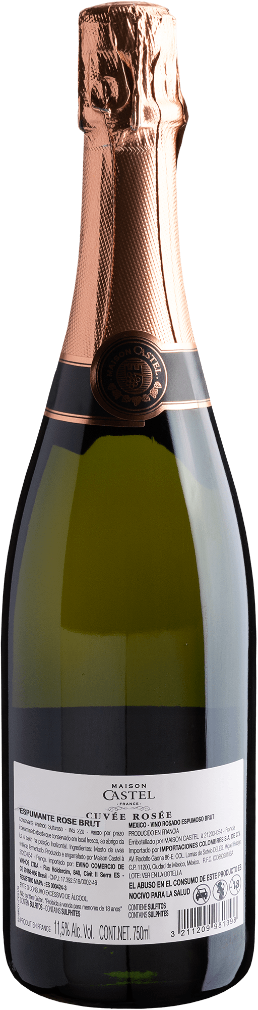 Maison Castel Cuvée Rosé Brut 2