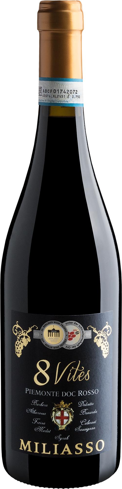Miliasso 8 Vites Piemonte DOC Rosso 2015