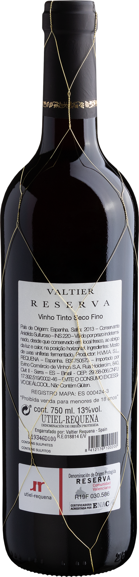 Valtier Reserva Utiel-Requena DOP 2013 2