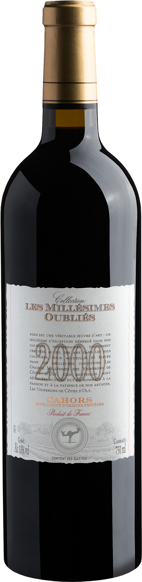 Les Millésimes Oubliés Cahors AOP 2000