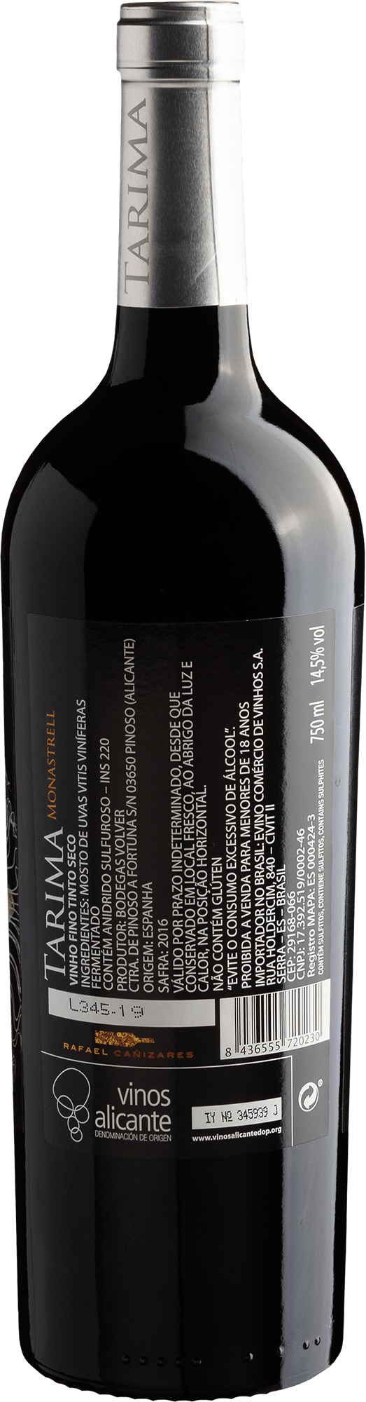 Tarima Monastrell Alicante D.O. 2016 2