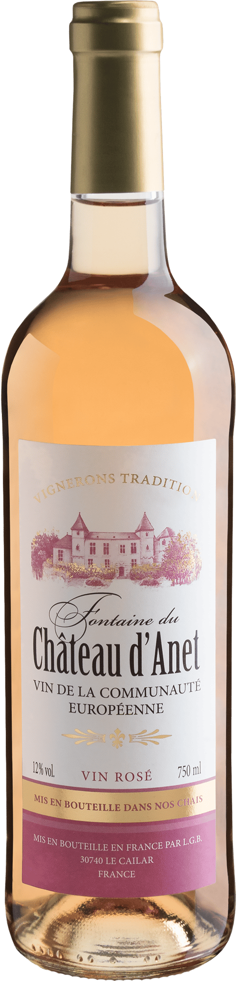 Fontaine du Château d'Anet Rosé 2017