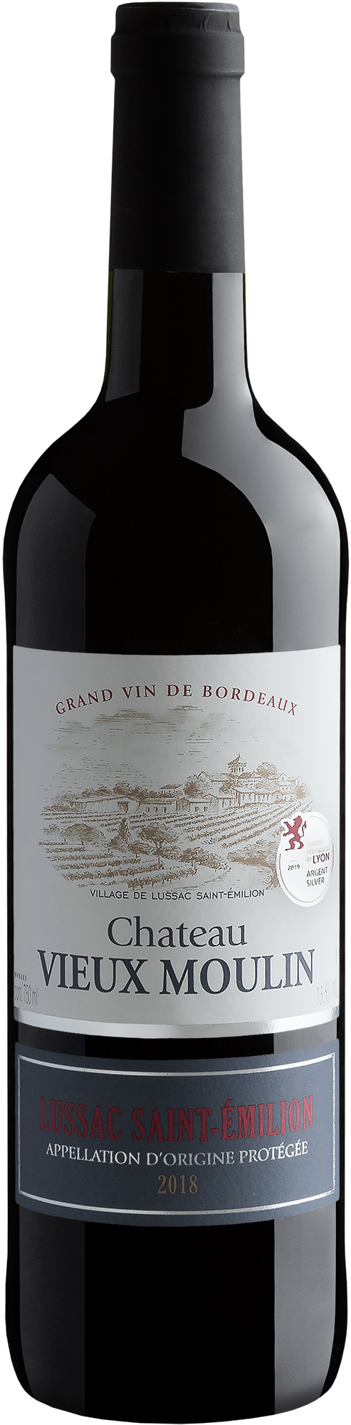 Château Vieux Moulin Lussac Saint-Émilion 2018