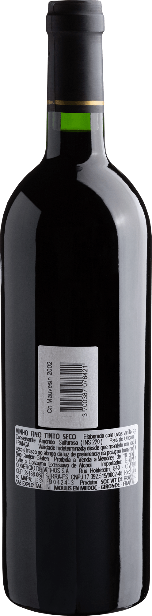 Château Mauvesin 2002 AOC Moulis Cru Bourgeois 2