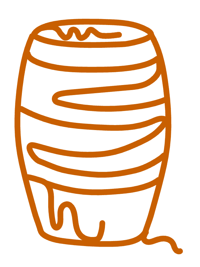 Ilustração de duas taças de vinho