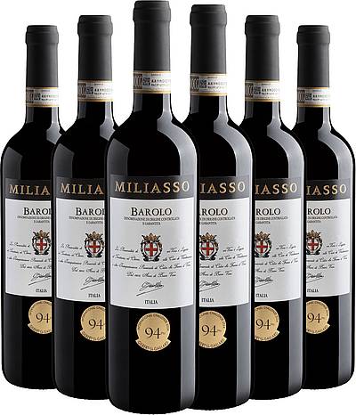 Sexteto Miliasso Barolo por 179,90 cada