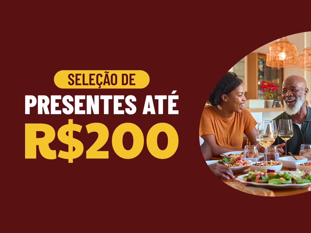 Dia dos Pais: Presentes até 200 reais